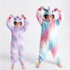 Girls Boys Cartoon Onesies Kids Children Cute Unicorn Animal Pajamas Kigurumi Cosplay Costumes for Christmas Halloween Party