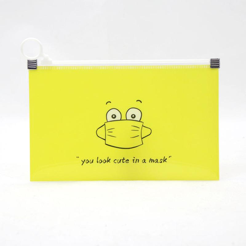 Torba do przechowywania maseczek, etui na maseczki, pyłoszczelna saszetka zapinana na zamek, piórniki, podróżny przenośny organizer, etui na maseczki, oszczędność dla studenta