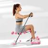 Deep Squat Machine, Adjustable Glutes Trainer Machine with 3 High-Strength Resistance Bands, Folding Core Leg & Glutes Exercise Trainer, Push Up