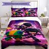 Brawl Stars Quilt Cover Set Perfect for Dormitory Machine Washable Perfect Gift for Friends Family
