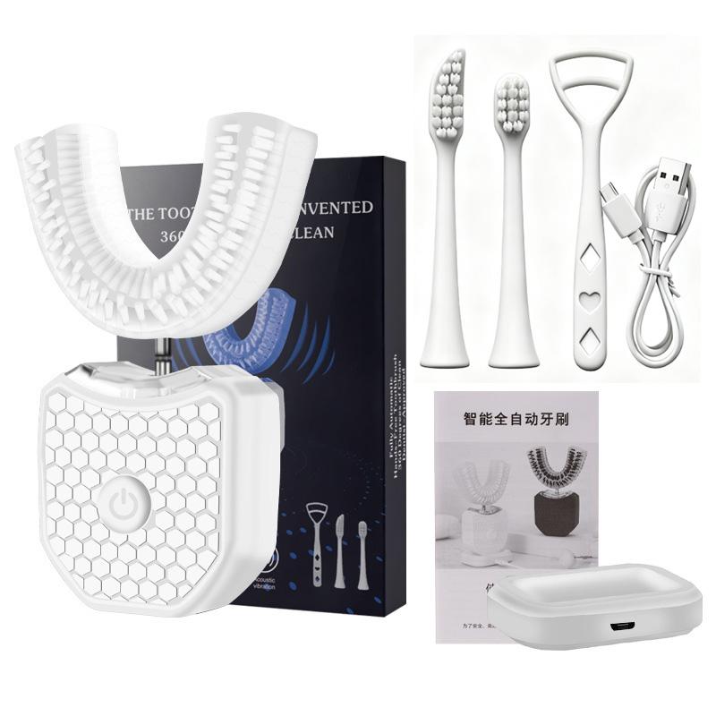 Professional Ultrasonic Electric Toothbrush With Nylon Brush Automatic Rechargeable Electric Toothbrush