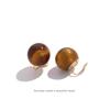 French Retro Tiger Eye Stud Earrings - Elegant Luxury Design for Women
