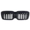 22 BMW iX3 Double-Line Bright Black Carbon Fiber Front Grille Replacement - No Polishing Needed