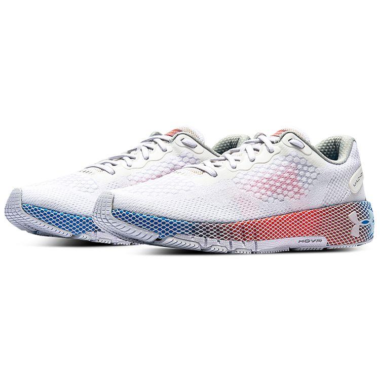 Under Armour HOVR Machina 2 CLRSHFT CN Fabric Sports Trend Comfortable Low-Top Lifestyle Casual Shoes Unisex Casual Shoes White 3025203-100