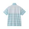 Gunze Acedron Short Length Blue Women's Pajamas, Sleeve, 3/4 Pants, Moisture-Wicking, Quick-Drying,