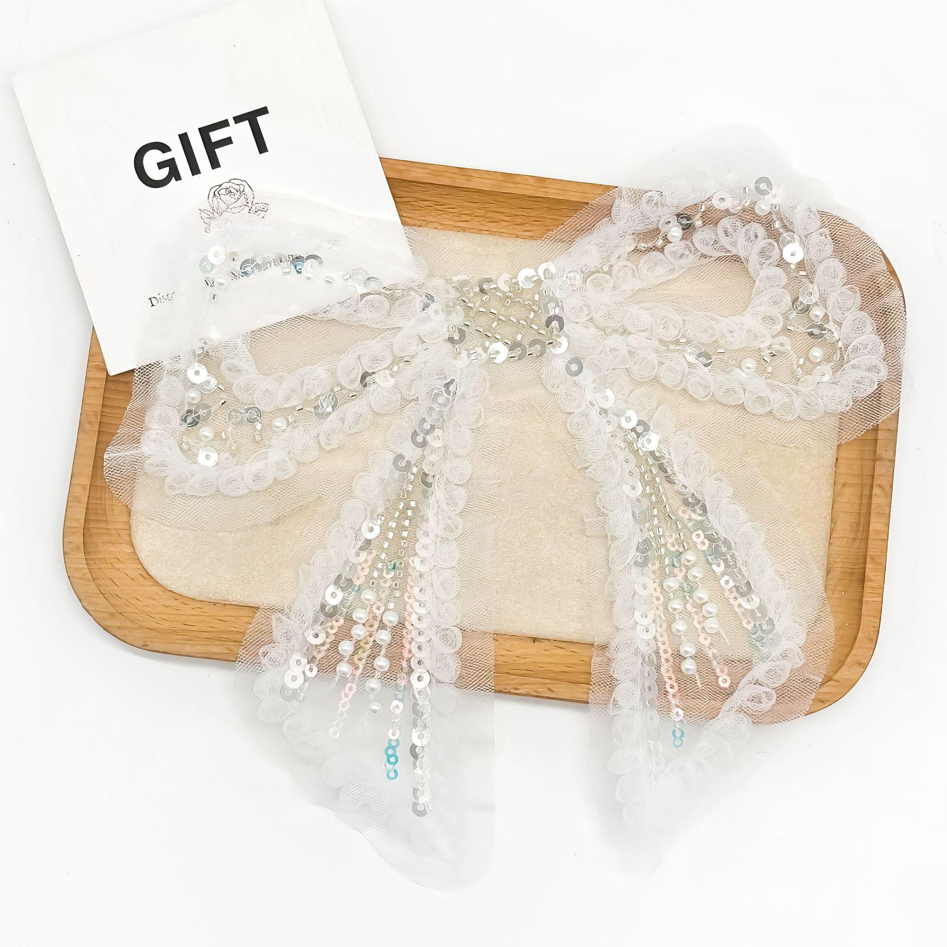 

Xiaoxiangfeng Mesh, Bow Cloth Sticker, Premium Hair Accessories, Grab Clip, Clothing Shirt, Sweater Decorative Accessories