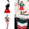 Adorable Swing Dress Style Santa Claus Costume For Women And Girls