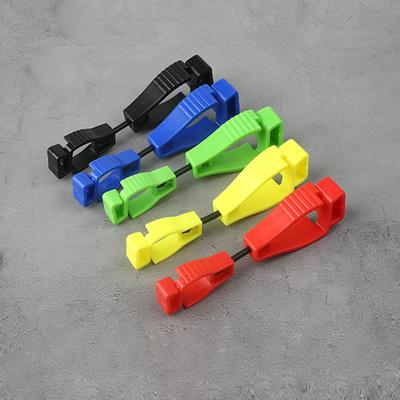 Eldiven Klip Tutucu Eldiven Kavrayıcı Yakalayıcı Plastik Emek Çalışma Kelepçe Askısı Güvenlik Eldivenleri Koruma