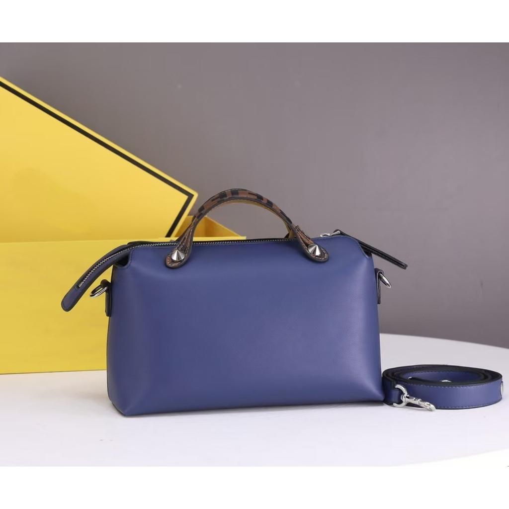 New pillow bag women's bag alphabet shoulder bag cowhide messenger bag genuine leather handbag casual versatile
