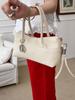 Dawn Factory Martin Bag Small Cow Leather Ivory