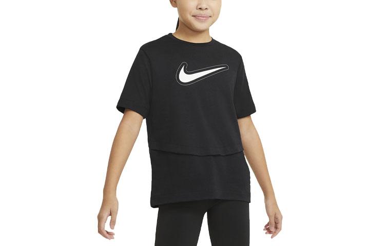 Nike Dri Fit T Shirt Trophy Black Kids  DA1096-010 L