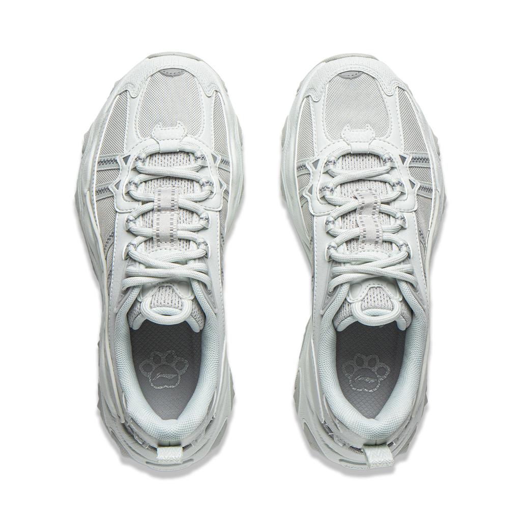 Li Ning Cat Paw Lite3 Slip Resistant, Abrasion Resistant, Breathable, Lightweight Low top Casual Shoes Women's AGCW004-3