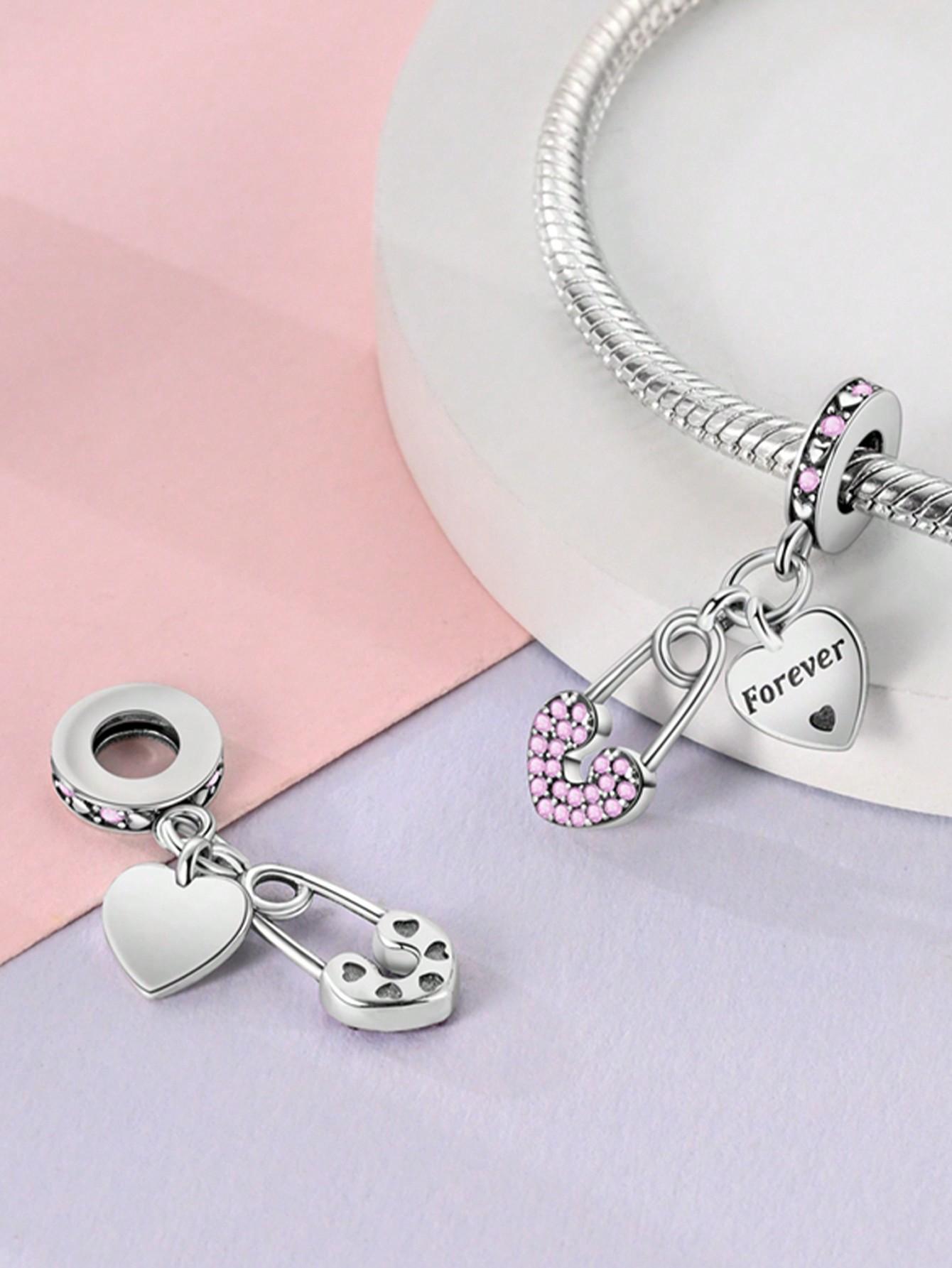 

Charm Bead Charms Plata lLove Letter Medicine Box Bead Charms Charm copper Plated Compatible With Charm Bead Charms Authentic Bracelets for Jewellery