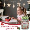 Christmas Cookie Tins With Lids Metal Candy Boxes With Lids Box Container Jar Holder For Card Packaging Candy Treat Cookie
