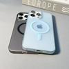 Original Ultra Thin Matte Magnetic Wireless Charge Clear Case For iPhone 16 15 14 Plus 13 12 11 Pro Max Magsafe Hard PC Cover