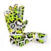 Professional Children  Finger  Protection Outdoor Latex Thickened Soccer Goalkeeper Gloves Leopard Printed Goalie Gloves