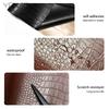 50x137cm Krokodiltextur Kunstlederstoff Selbstklebende Lederreparaturflicken für Sofa Sitz Tisch Stuhl Tasche Schuhe Bett Zuhause