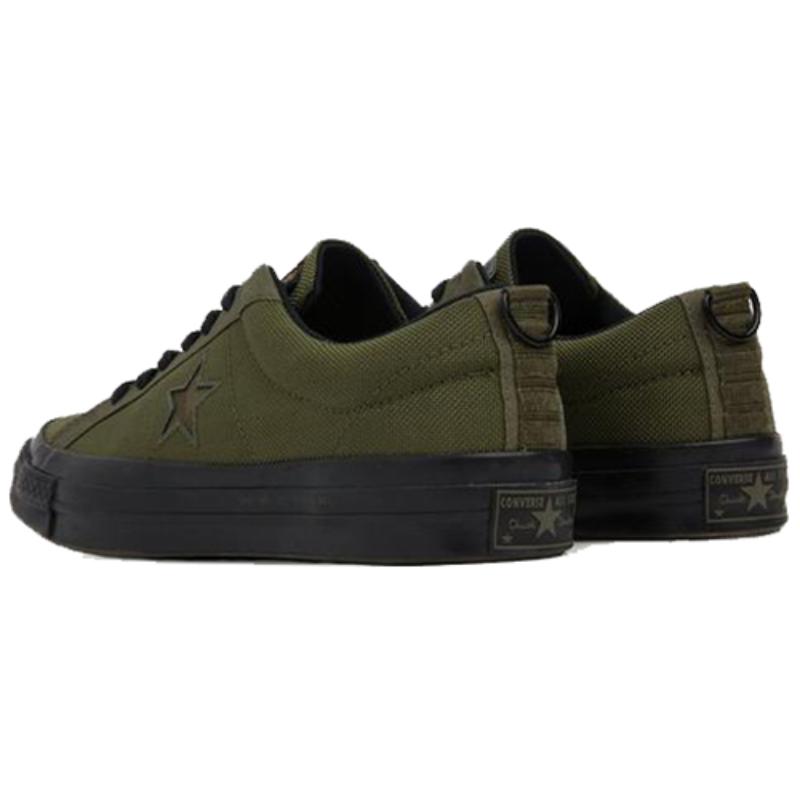 Carhartt WIP x Converse One Star Vintage Low-Top Board Shoes Unisex Military Green