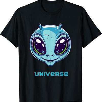 5. Interstellar Encounter Print T-Shirt