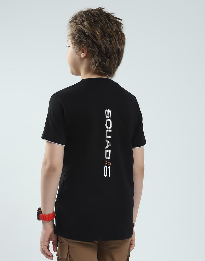 MONTE CARLO Camiseta Estampada de Gola Redonda para Meninos