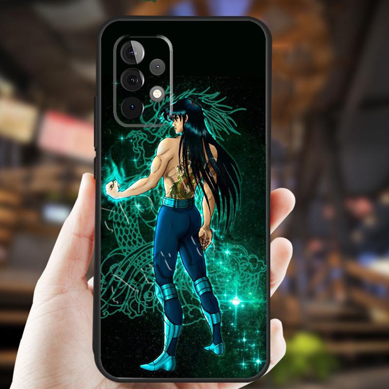 Saint Seiya Shiryu Case For Samsung Galaxy A05 A06 A22 A53 A33 A26 A16 A56 A36 A32 A52 A54 A34 A14 A55 A15 A35
