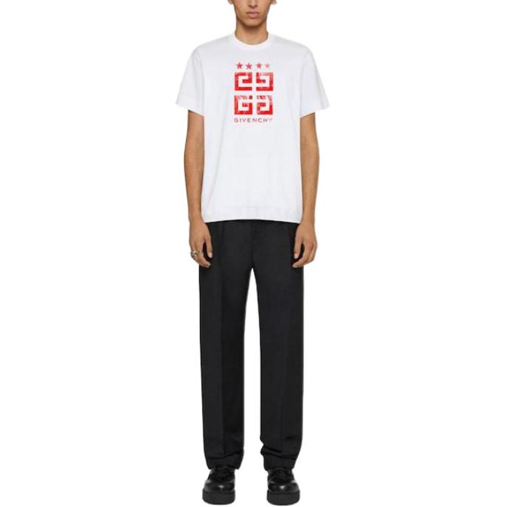 Givenchy Slim Fit T Shirt BM716G3YEL-112