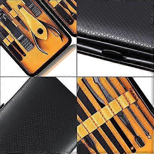 Professional Nail Clipper Pedicure Kit Cuticle Trimmer, 15pcs Manicure Kit Women