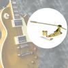 TTETTZ Professional Electric Guitar Bridge Stop Bar Replacement Parts Gold