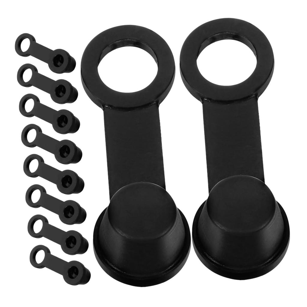 Gatuida 10pcs Caliper Dust Boot Brake Bleeder Cap Automotive Brake Bleeder Cap Car