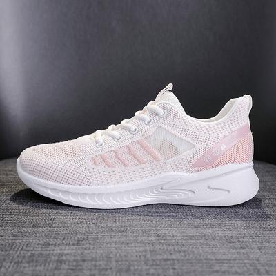 Fashion Fashion Women Lightweight Sneakers Running Shoes Outdoor Sports Shoes Breathable Mesh Comfort Fitness Gym Shoes Lace Up Tenis