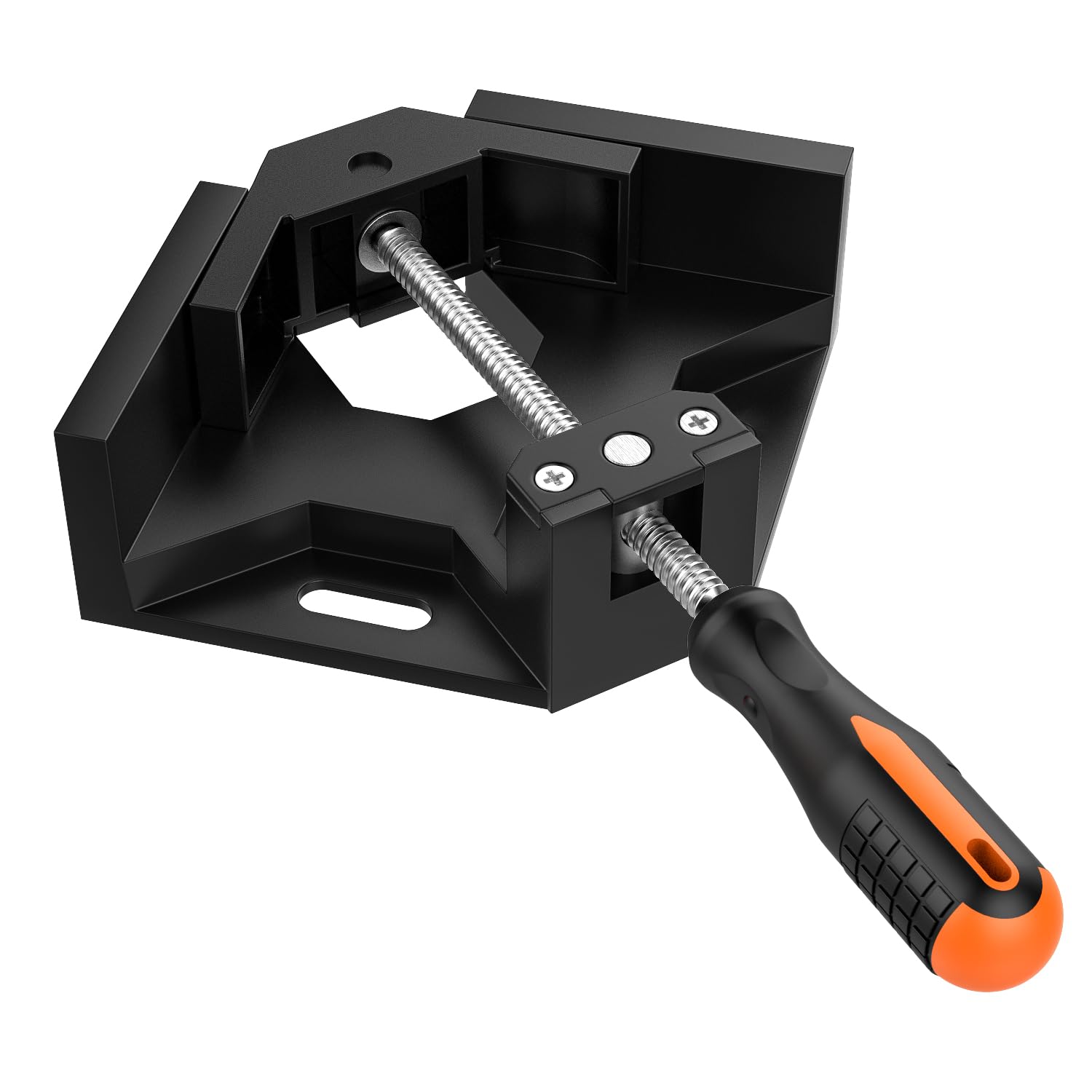 

Housolution 90 Degree Corner Clamp for and Right Angle Fits Picture Frames and Panels up to 70mm Wide Black Woodworking, Welding, Fixing, -