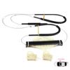 BWR410 Power Window Lifter Regulator Repair Kit Front Right Door for VW Passat B5 B5.5 3B 3BG Skoda Superb MK1 B5 3U 3B1837462