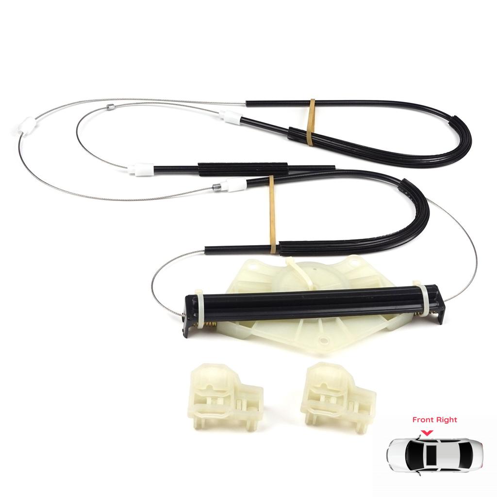 BWR410 Power Window Lifter Regulator Repair Kit Front Right Door for VW Passat B5 B5.5 3B 3BG Skoda Superb MK1 B5 3U 3B1837462