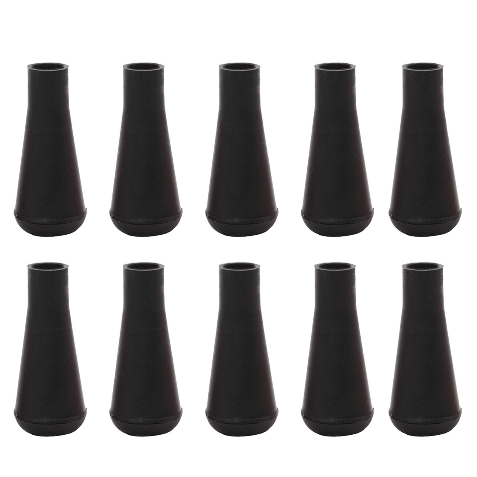 

10 Pcs Flexible Rubber Arrowheads Safety Shooting Practice Tip Replacement Archerys Hunting Game Practice Safety Tip чорний