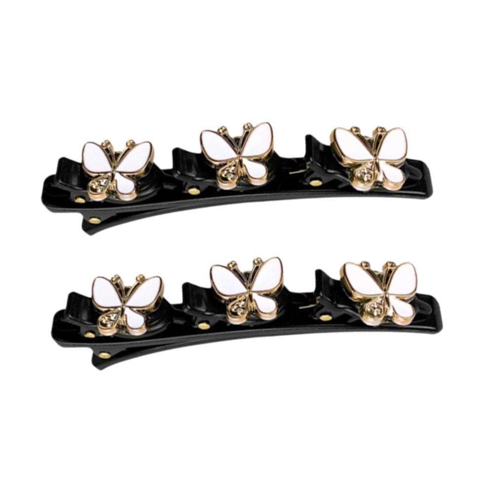 Funkelnde Kristall Strass Zopf Haar Klee Clips für Dickes Dünnes Haar Mädchen/Damen Zopf Haarspangen Haarstyling Zubehör