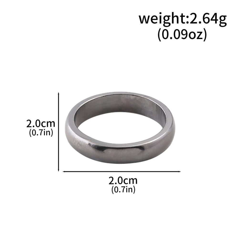 Anime Style Metal Contract Ring With Cartoon Character Design For Collectors