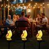 Owl Solar LED Lights Waterproof Garden Decorative with Stake for Outdoor Yard Pathway Outside Patio