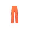 Nike Premium Solid Zipper Pocket Straight-Leg Cargo Pants Men Bottoms Orange DX7857-819