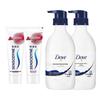Sensodyne Fresh Tea Toothpaste & Dove Body Wash Bundle