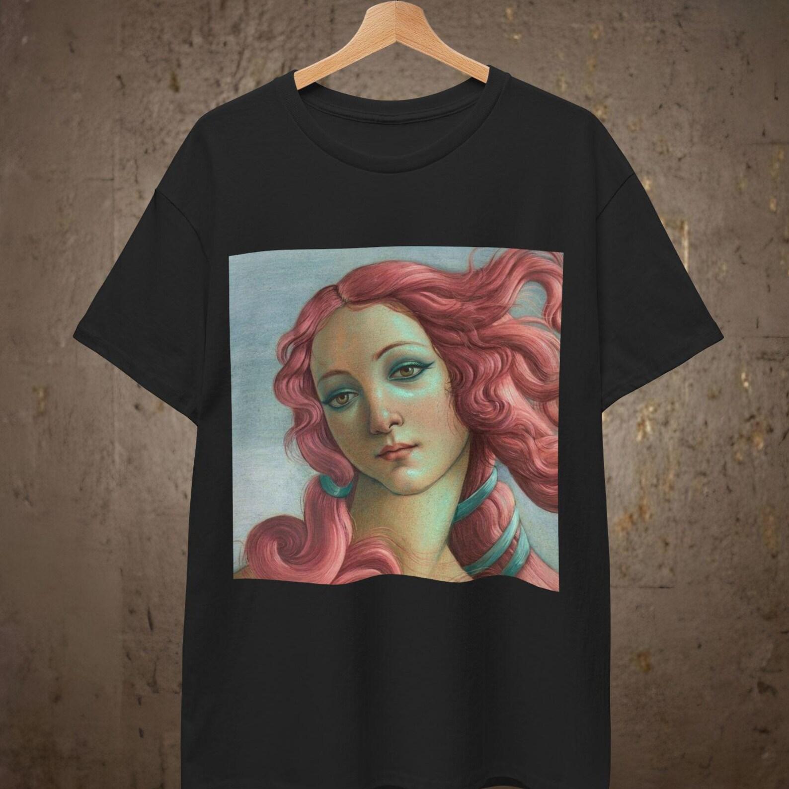 Birth Of Venus T shirt | Pink haired Venus | Sandro Botticelli L