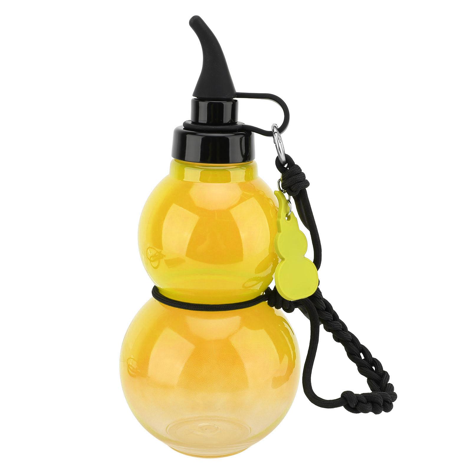 

Gourd Sports Water Bottle 800ml Drop Proof Leak Proof Portable Gourd Drinking Bottle for Travel жёлтый
