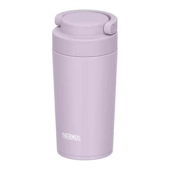

[Dishwasher Safe Model] Thermos Water Bottle Vacuum Insulated Mobile Tumbler with Carry Handle 320ml Lilac JOV-321 LIL