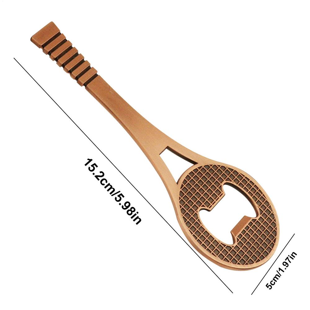 Tennis Bottle Opener creative Tennis Bottle Opener Zinc Alloy Racket Beer Opener kitchen Gadgets Bar Decor for Wine Cards Beer