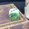 Monster Dice Funy Monster Face Resin Dice Set Halloween Tabletop Game Dice Set Props Weird Monster Dice Set For Table Games Role