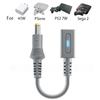 Швидкісний кабель Type-C для PS1 PS2 70000 USB-C DC48x17mm Роз'єм 45W Зарядний адаптер для Sony Playstation 1 2