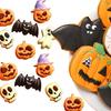 Halloween Scary Pumpkin Silicone Mold Ghost Hat Skull Ice Cube Chocolate Food Baking Tray Mold Cookie Biscuit Cake Baking Mold