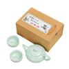 1 Set of Kung Fu Tea Set, Black Tea, Green Tea, Tea Making Tools, Celadon - Can Be Used by Outdoor Home, Beautiful and Gift-Giving