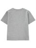 Lupeu Mix Button Semi Slim Fit Short Sleeve T-Shirt Gray