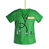 Yousheng Nurse Uniform Shape Decoration Flat Acrylic Hanging Ornament Keyring Pendant Gift for Nurses Doctors Car Bag Decoration