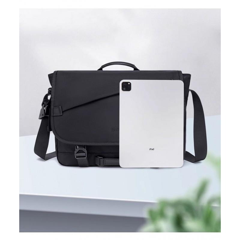 Handheld Men's Large Capacity Nylon Shoulder Crossbody Bag New Waterproof 15.6-inch